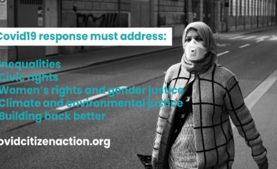 Citizen action on Covid-19: Standing together in the face of the global pandemic